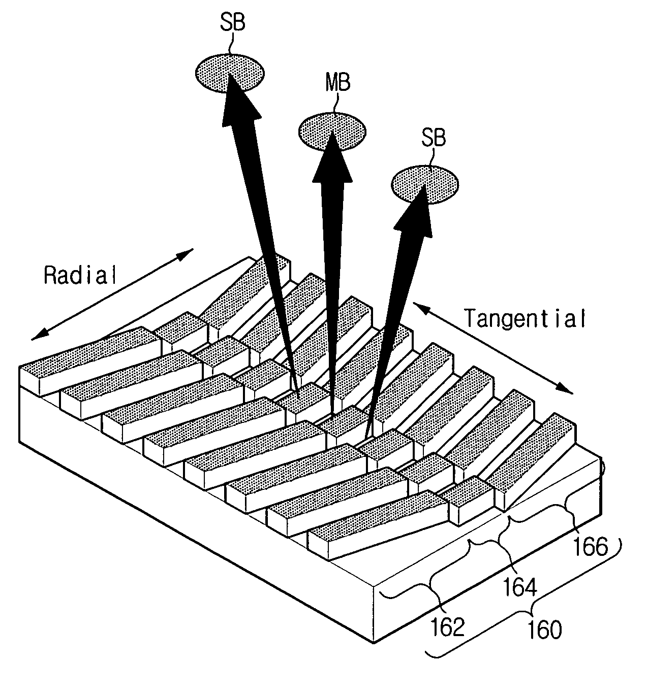 Diffraction element and optical pick-up apparatus having the same