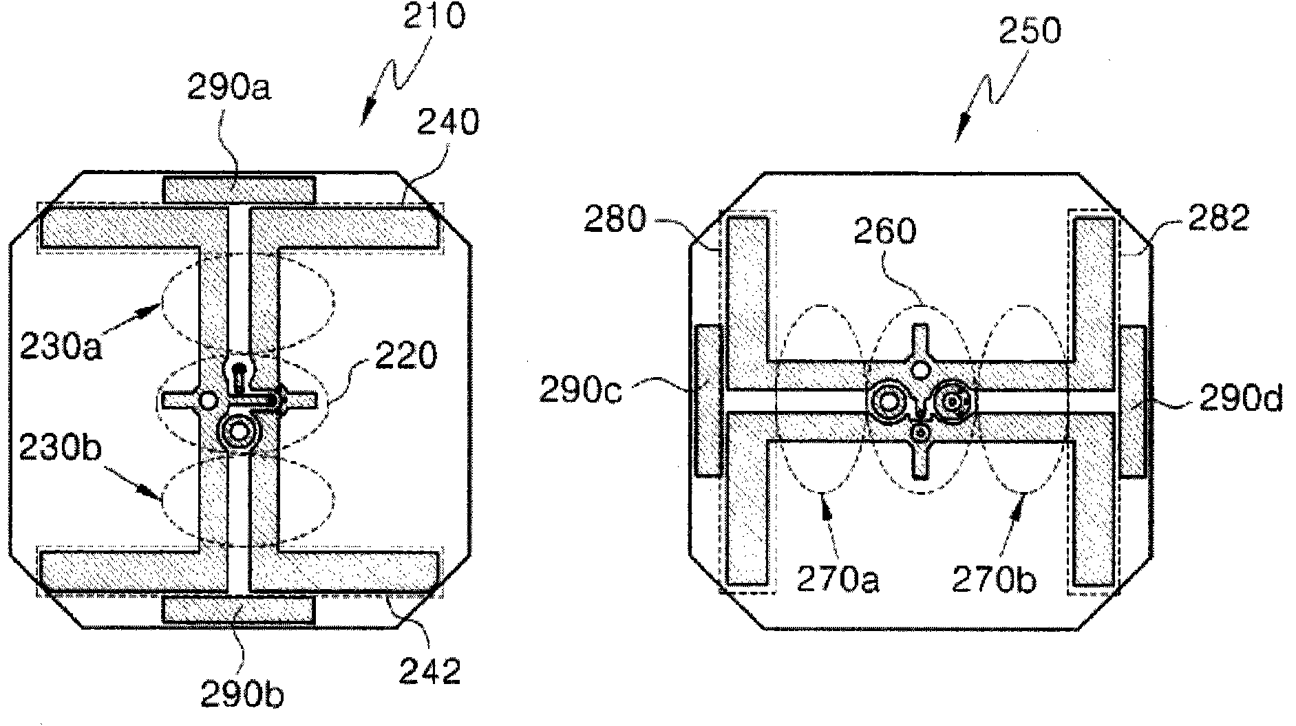 Board-shaped wideband dual polarization antenna