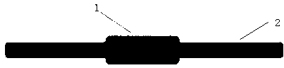 Biocompatible fiber composite non-woven net felt and preparation method and application thereof