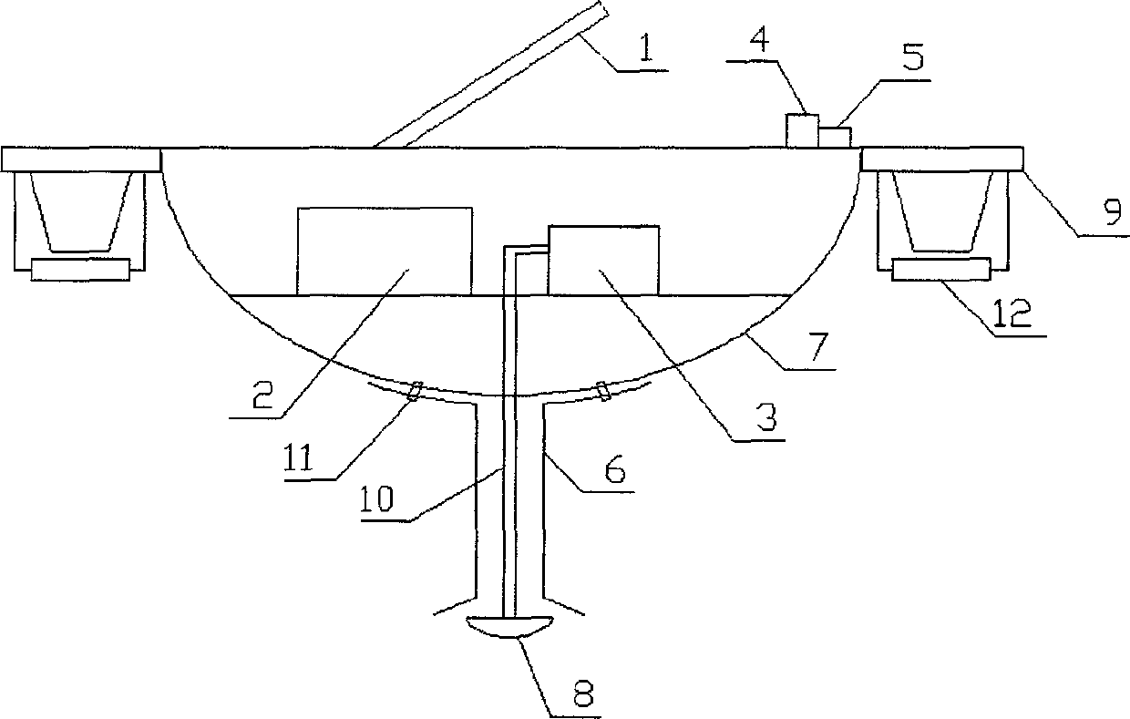 Complete solar floating island water body remediation device