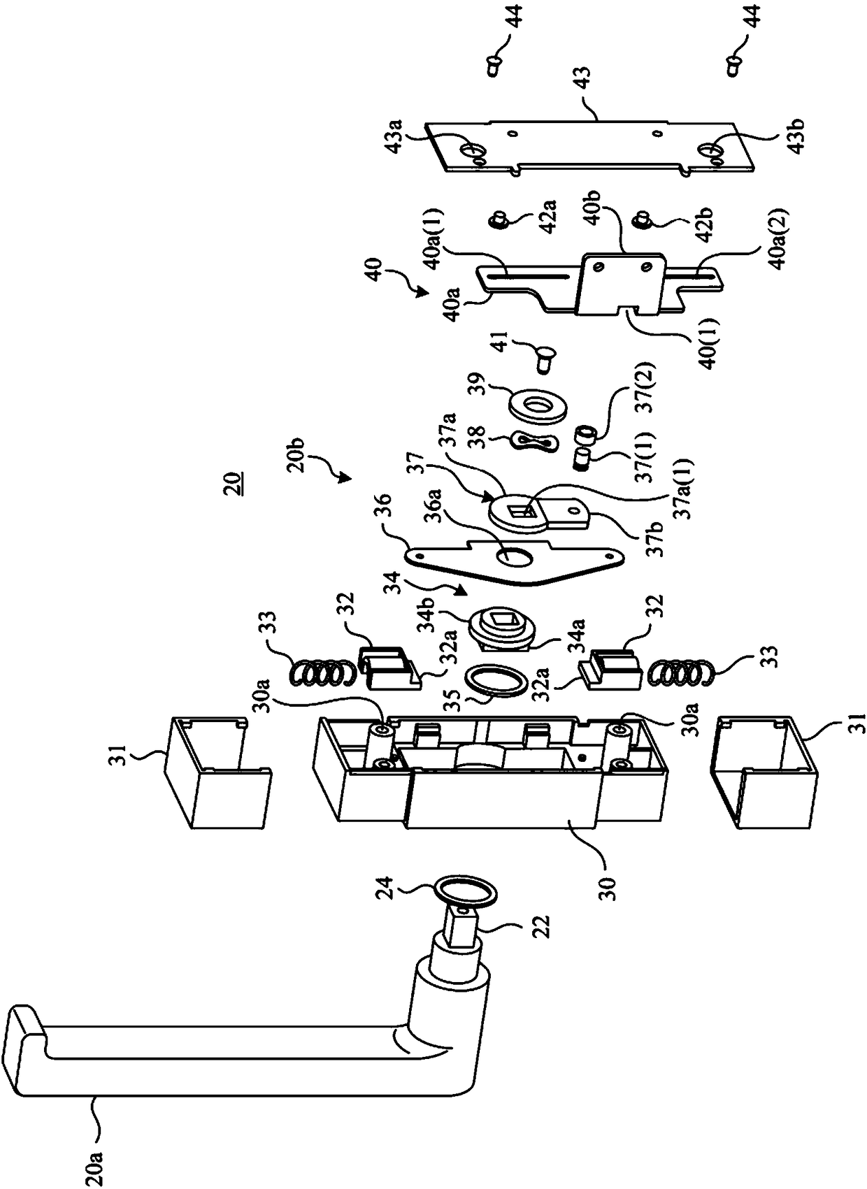 Lock device and sliding door with the lock device