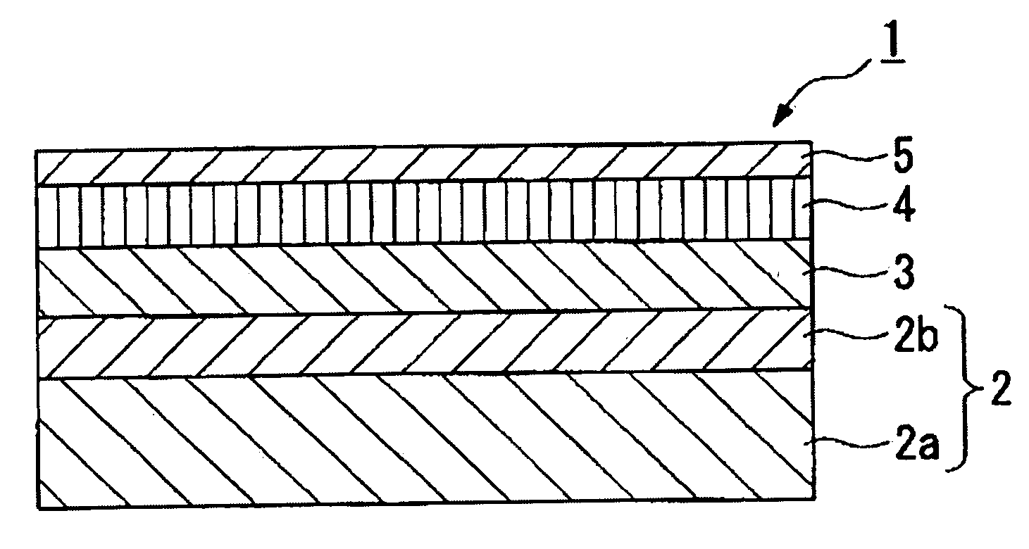 Vertical magnetic recordding medium magnetic recorder having same vertical magnetic recording medium manufacturing method and vertical magnetic recording medium manufacturing apparatus