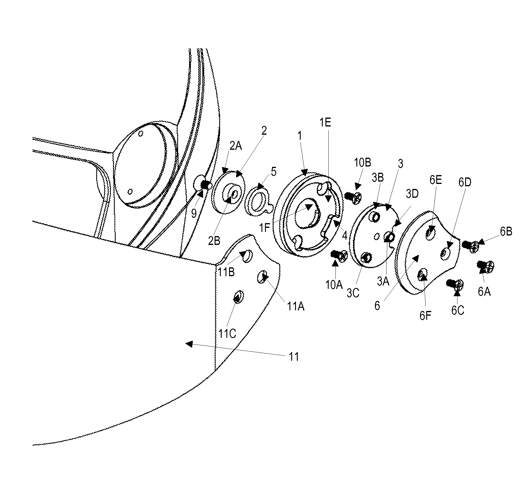 Helmet and visor locking mechanism