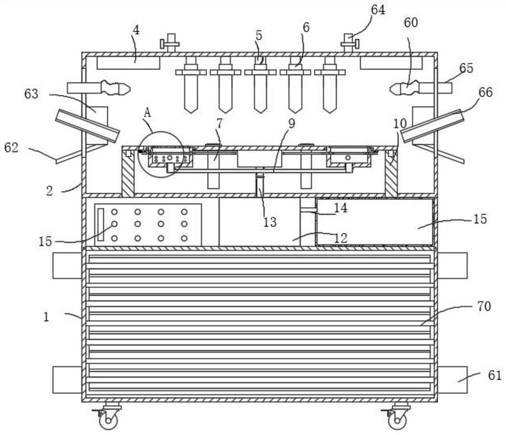 Single spore separation device for phytophthora parasitica var nicotianae