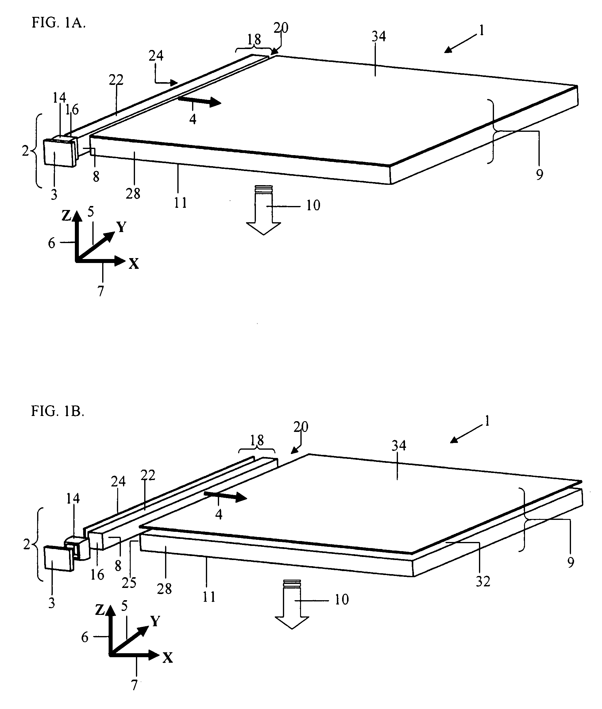 Thin illumination system