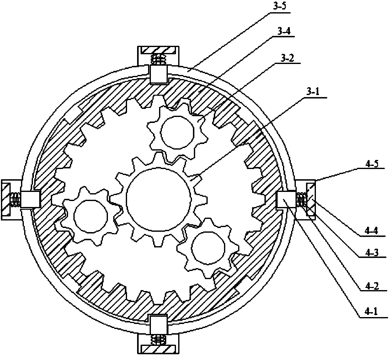 In-wheel motor electric vehicle braking system and braking energy recovery control method