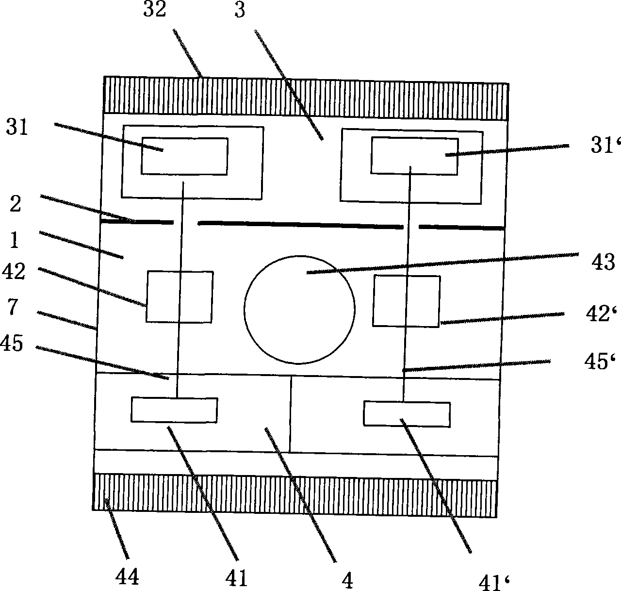 Pulley transmission structure of window air conditioner fan