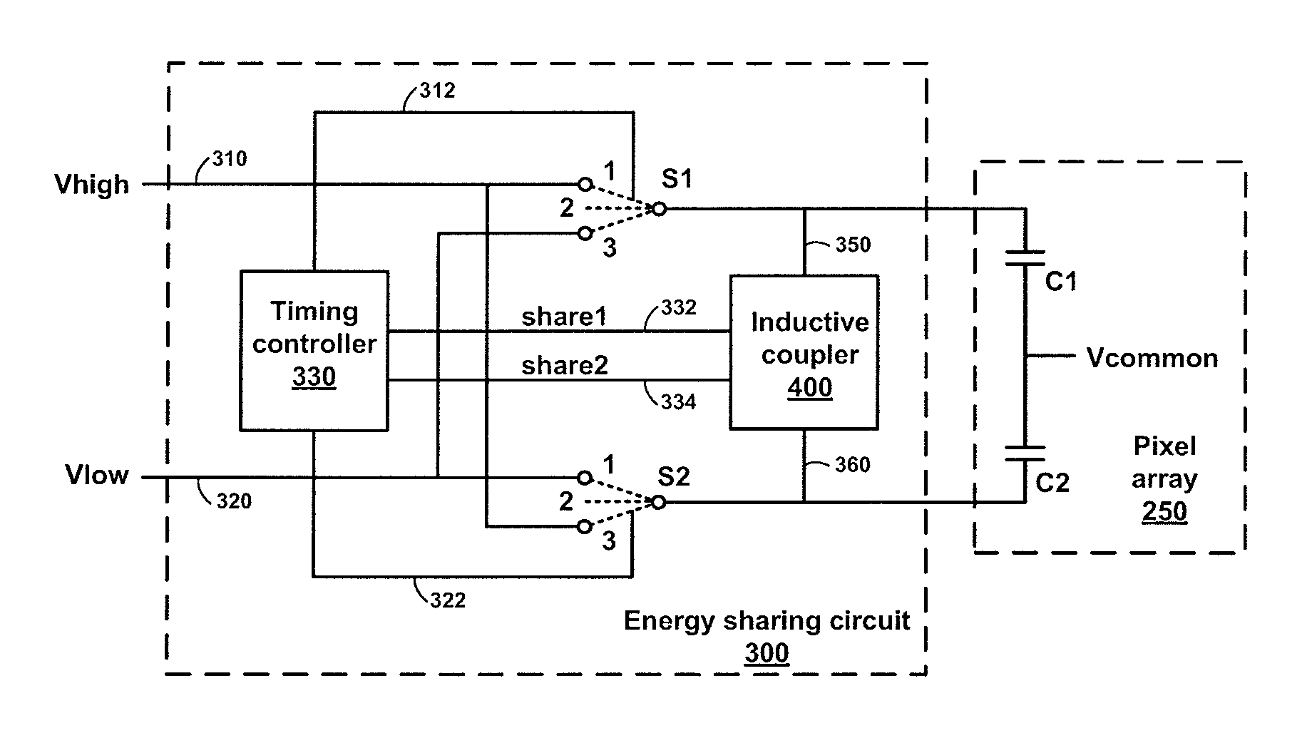 Apparatuses and methods for reducing power in driving display panels