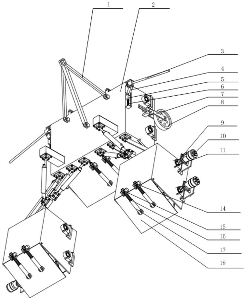 Automatic obstacle-avoiding weeding machine for orchards