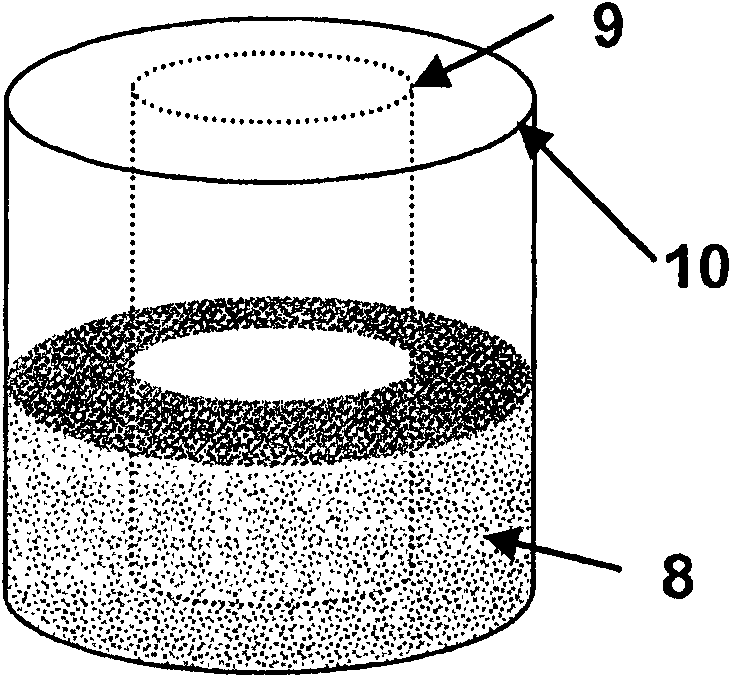 Radial flow reactor with movable supports