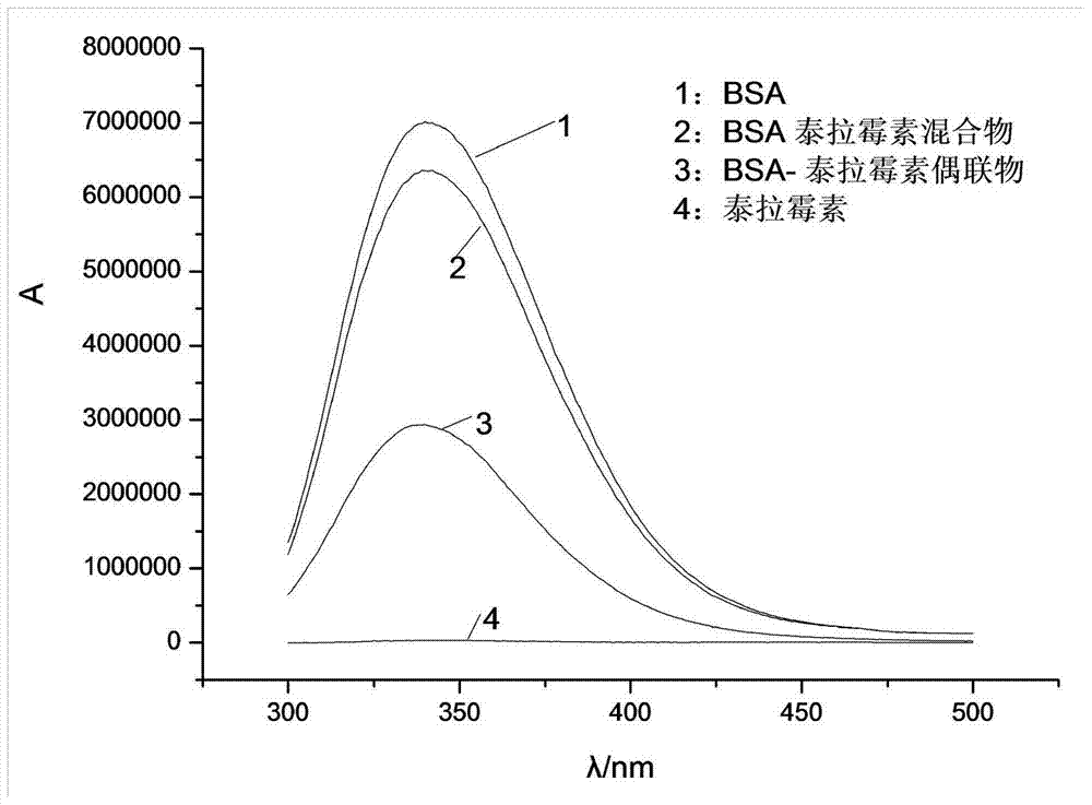 A kind of synthetic method of hapten and complete antigen of telamycin