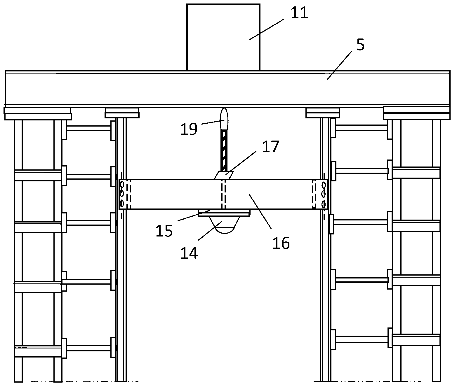 Drop hammer impact testing apparatus