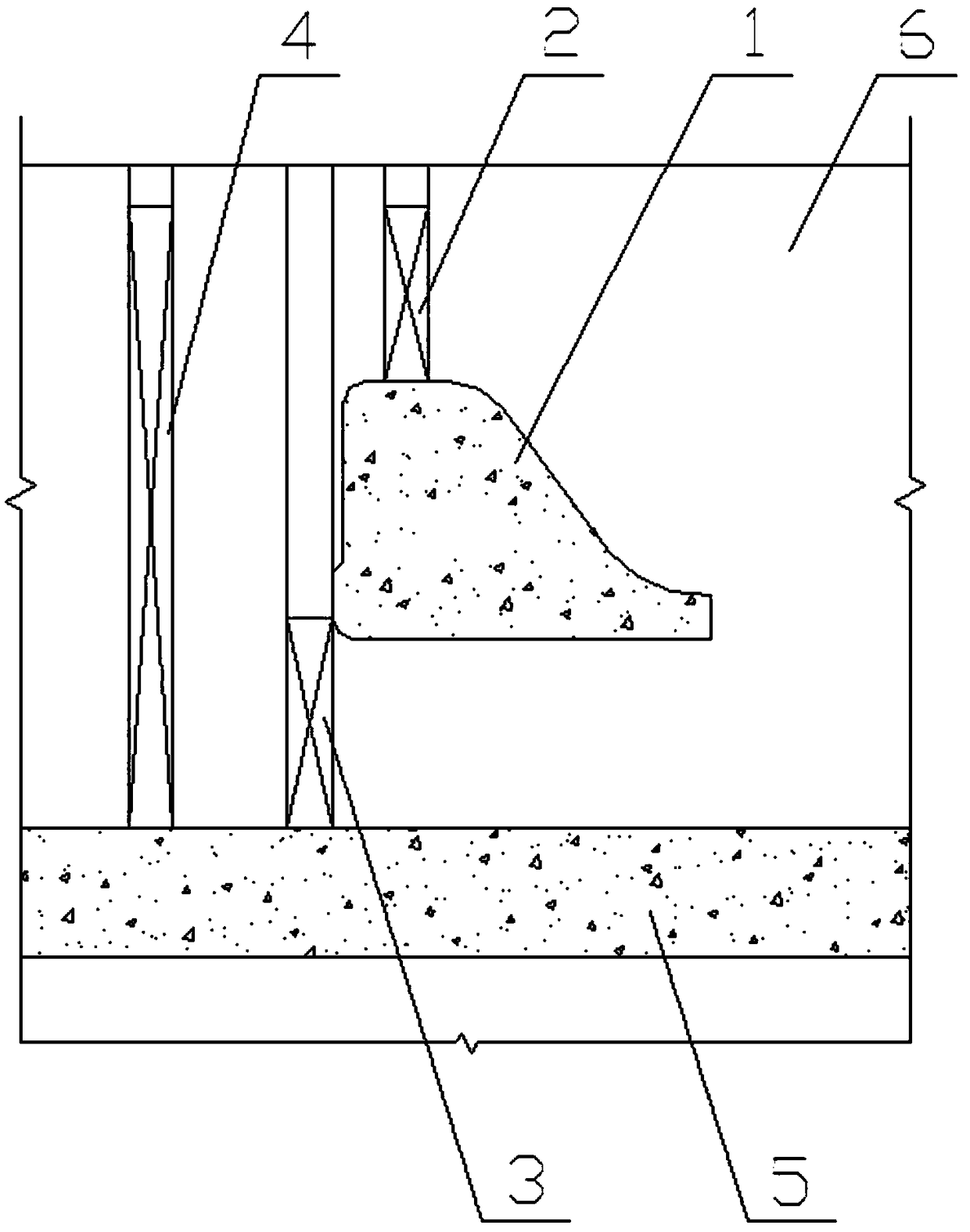 Discharging and drifting sluice and scouring sluice combined structure