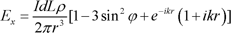 Three-dimensional artificial source electromagnetic exploration method for measuring the three-dimensional change of underground resistivity