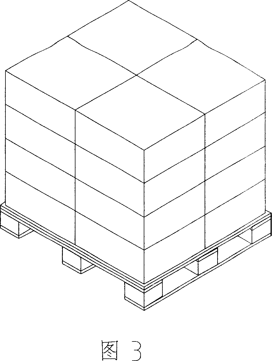 Automatic de-stacking and stacking technology and system for putting currency-box into and out of bank exchequer