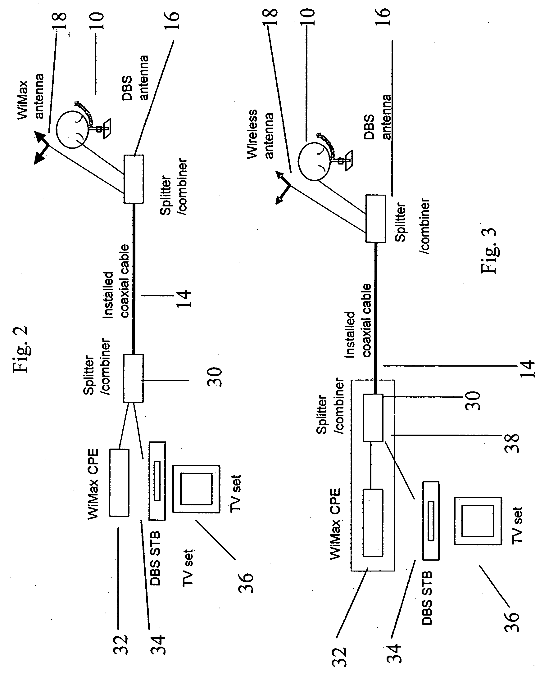 Wireless infrastructure for broadcasting with return channel