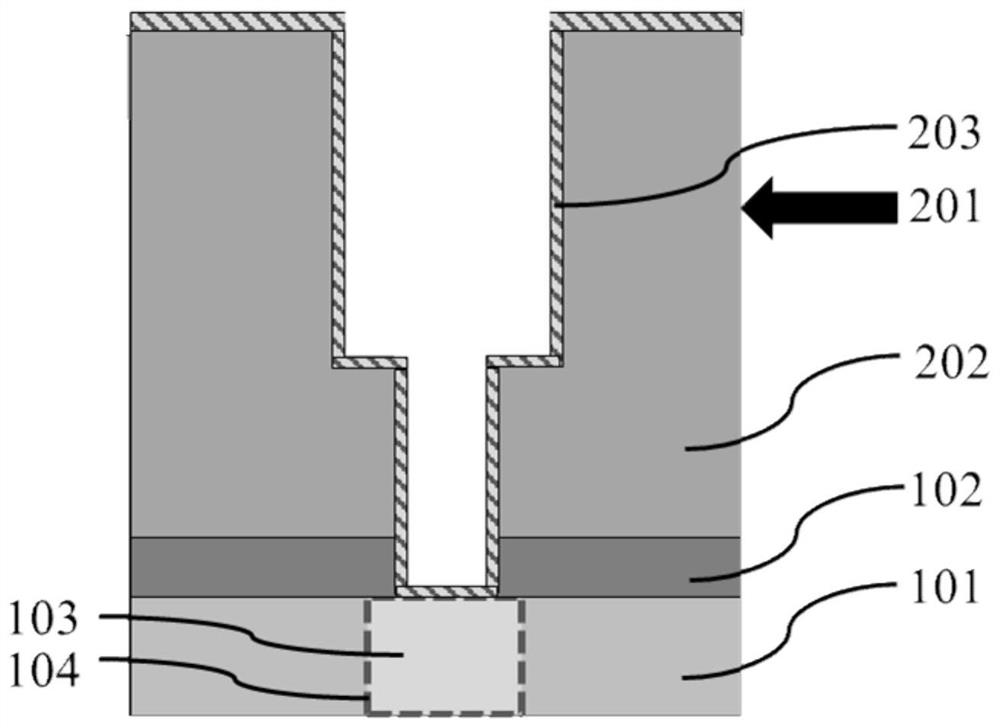 Metal diffusion barrier layer structure and forming method thereof