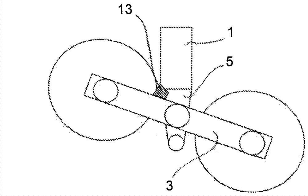 Bogie stop block