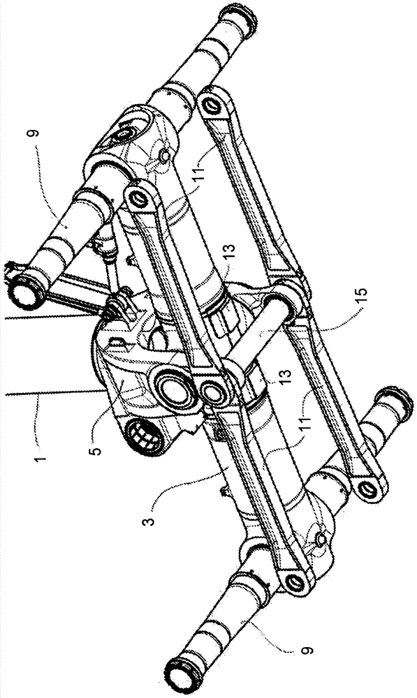 Bogie stop block