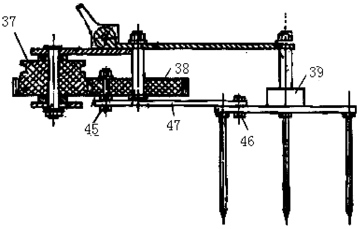 Chain drive labor-saving pedal silk reeling machine