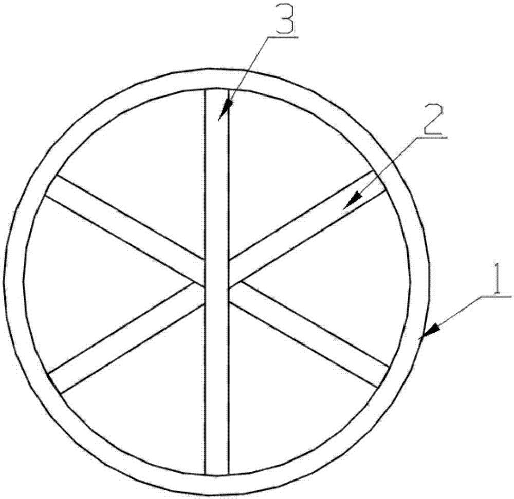 Wind power tower tube