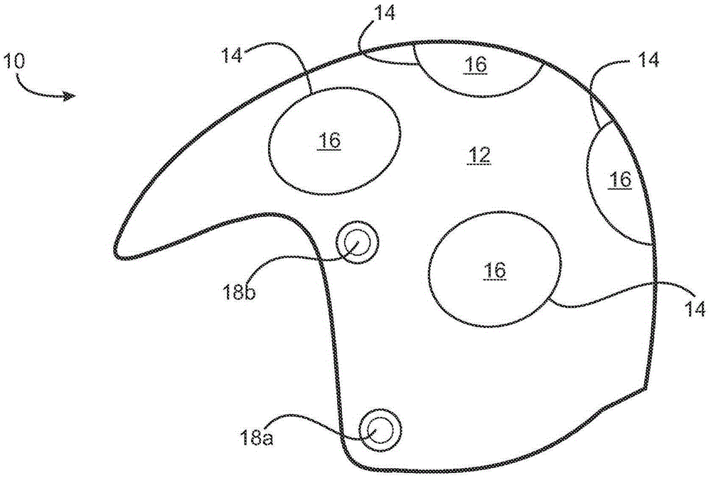 Helmet with multiple protective zones