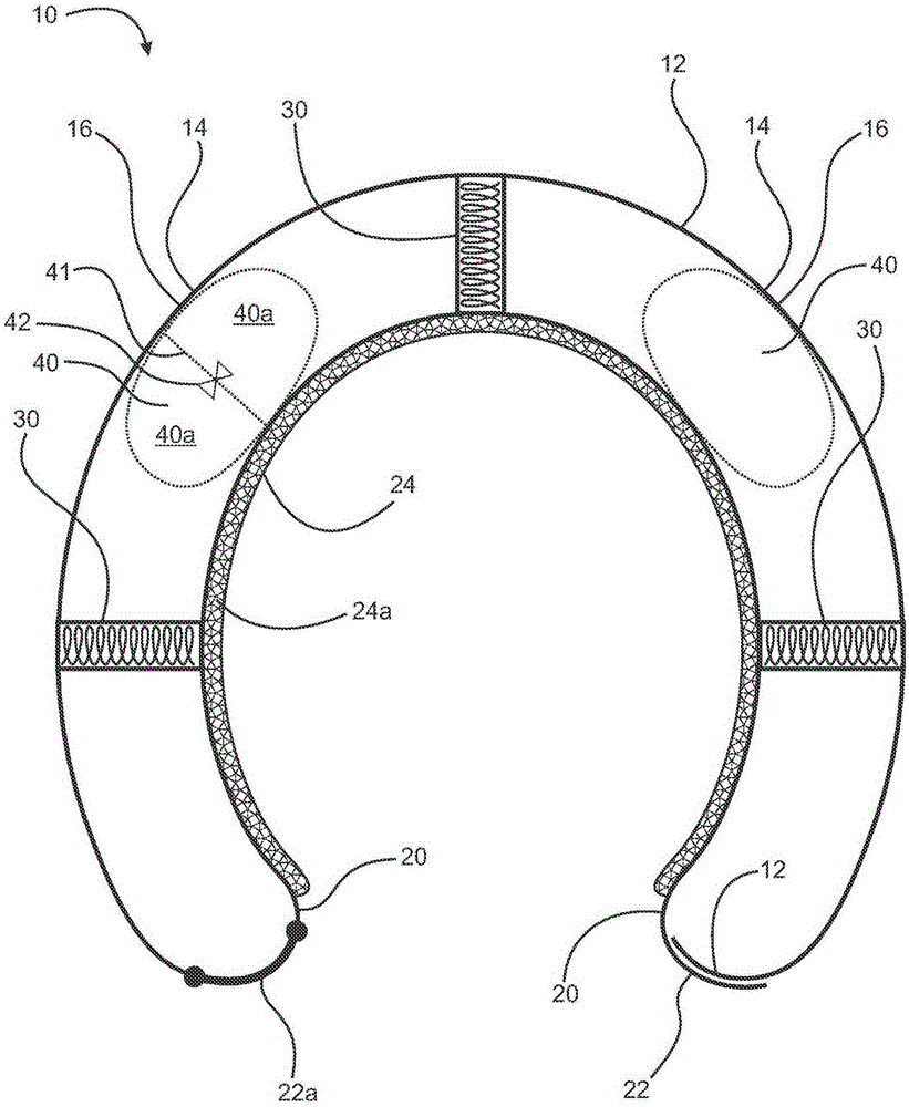 Helmet with multiple protective zones