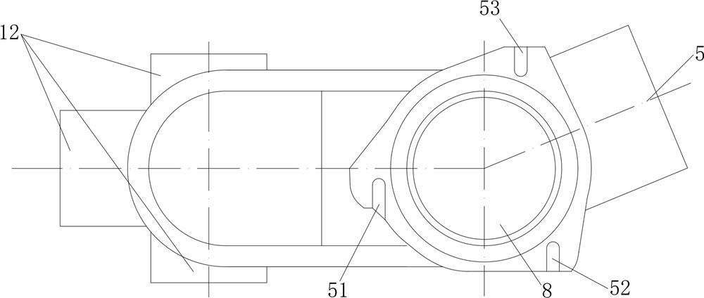 Same-floor drainage concentrator without plate descending