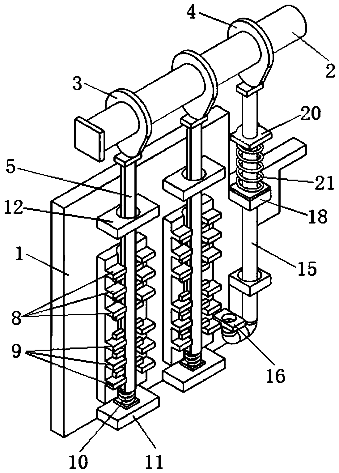 An earthing switch closing and opening indication and locking device