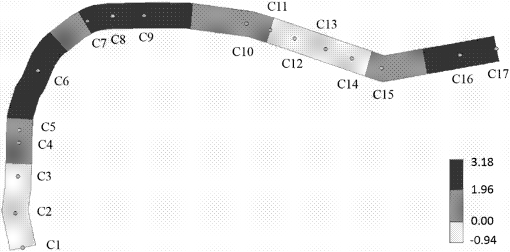 Method for quantitative analysis of impact on road travel time from urban built environment