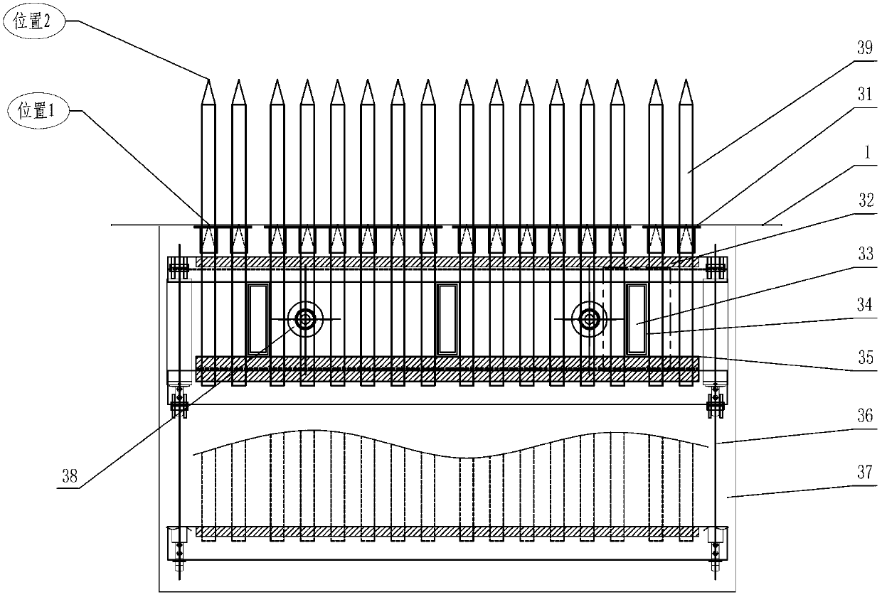 Horizontal quantitative prepressing type large-scale garbage compressor