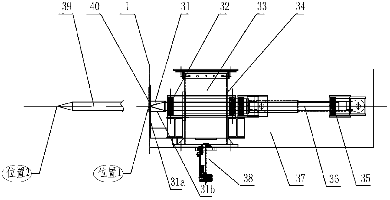 Horizontal quantitative prepressing type large-scale garbage compressor