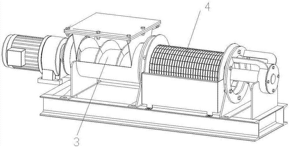 Vertical garbage crushing and spinning device