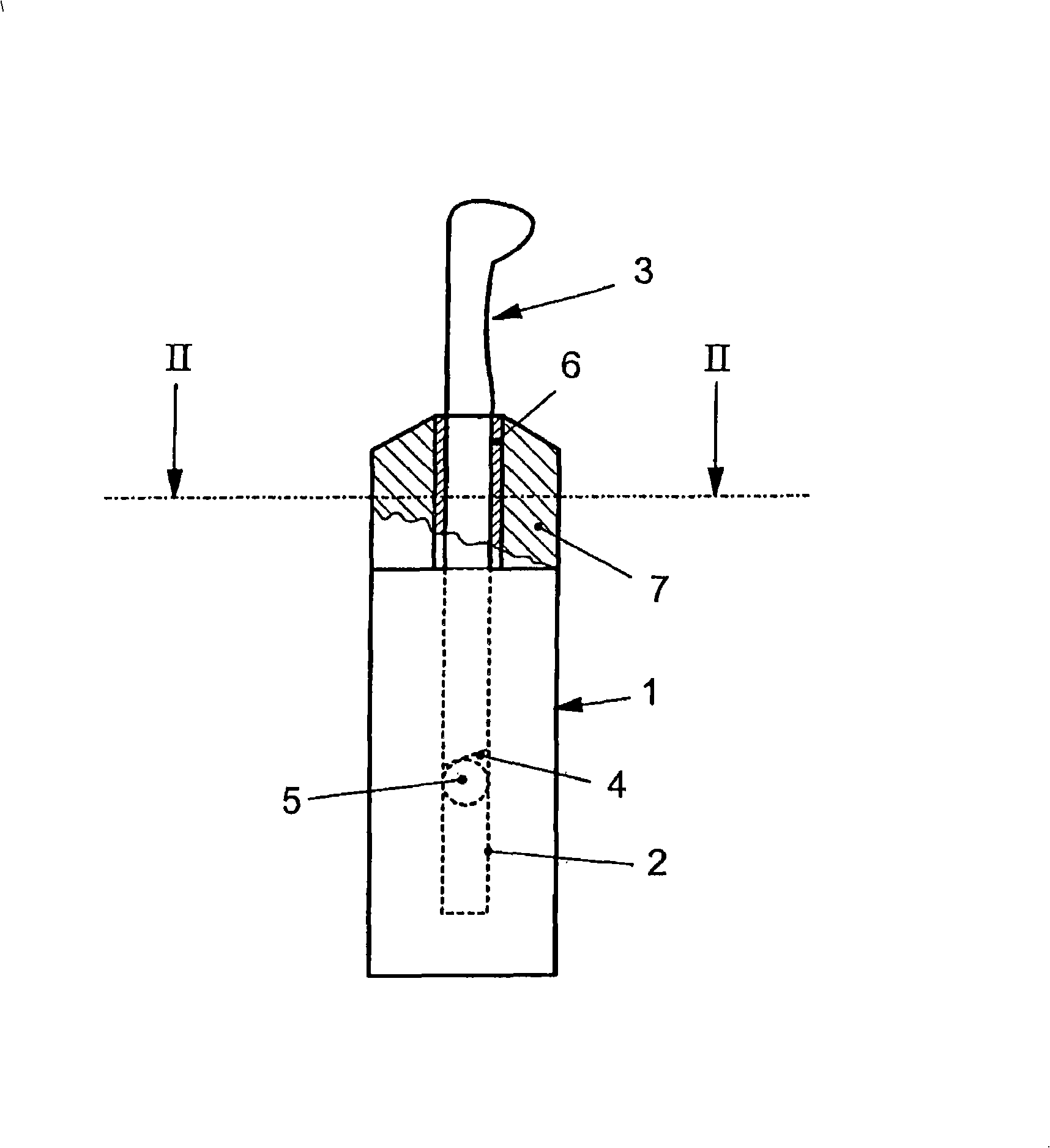 Clamping device for a device for machining workpiece