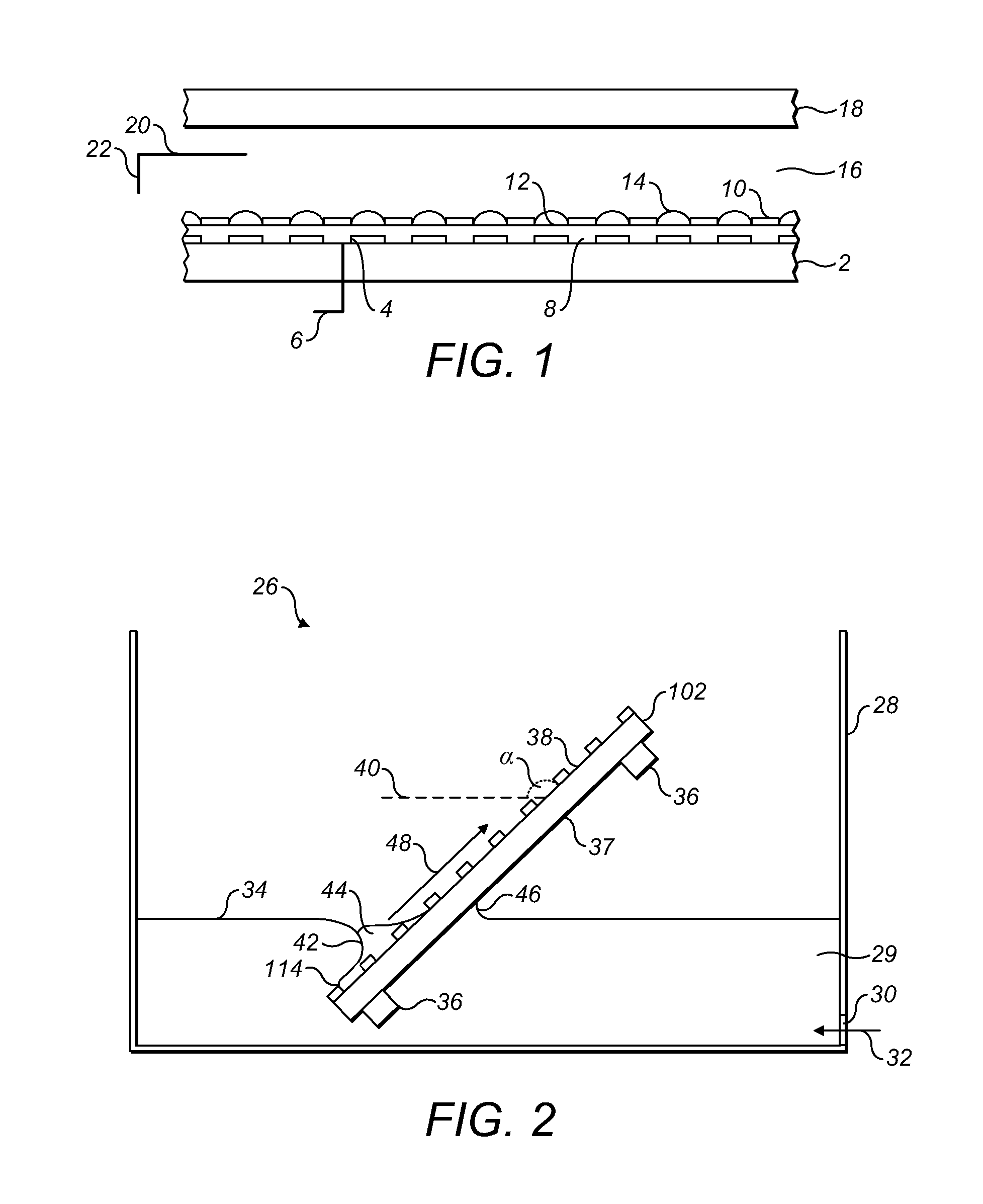 Method of manufacturing an optical display