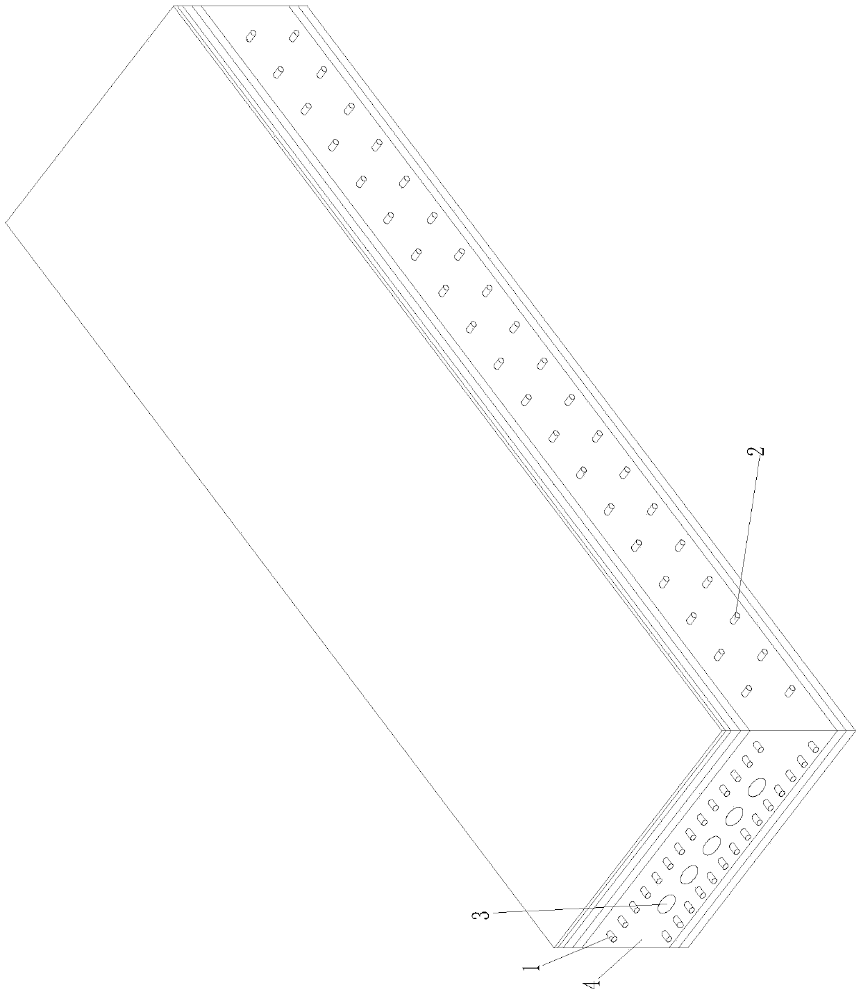 Anti-seismic prefabricated board for building and manufacturing method thereof