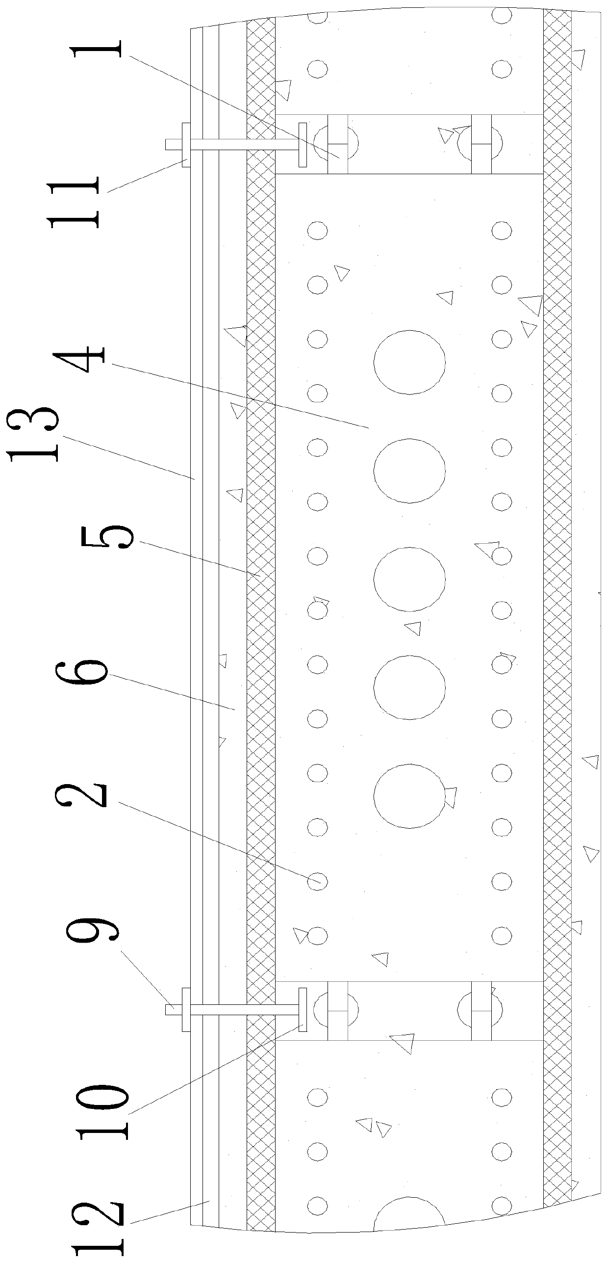 Anti-seismic prefabricated board for building and manufacturing method thereof