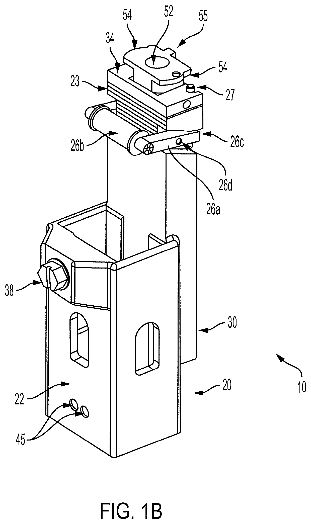 Brush holder assembly and method