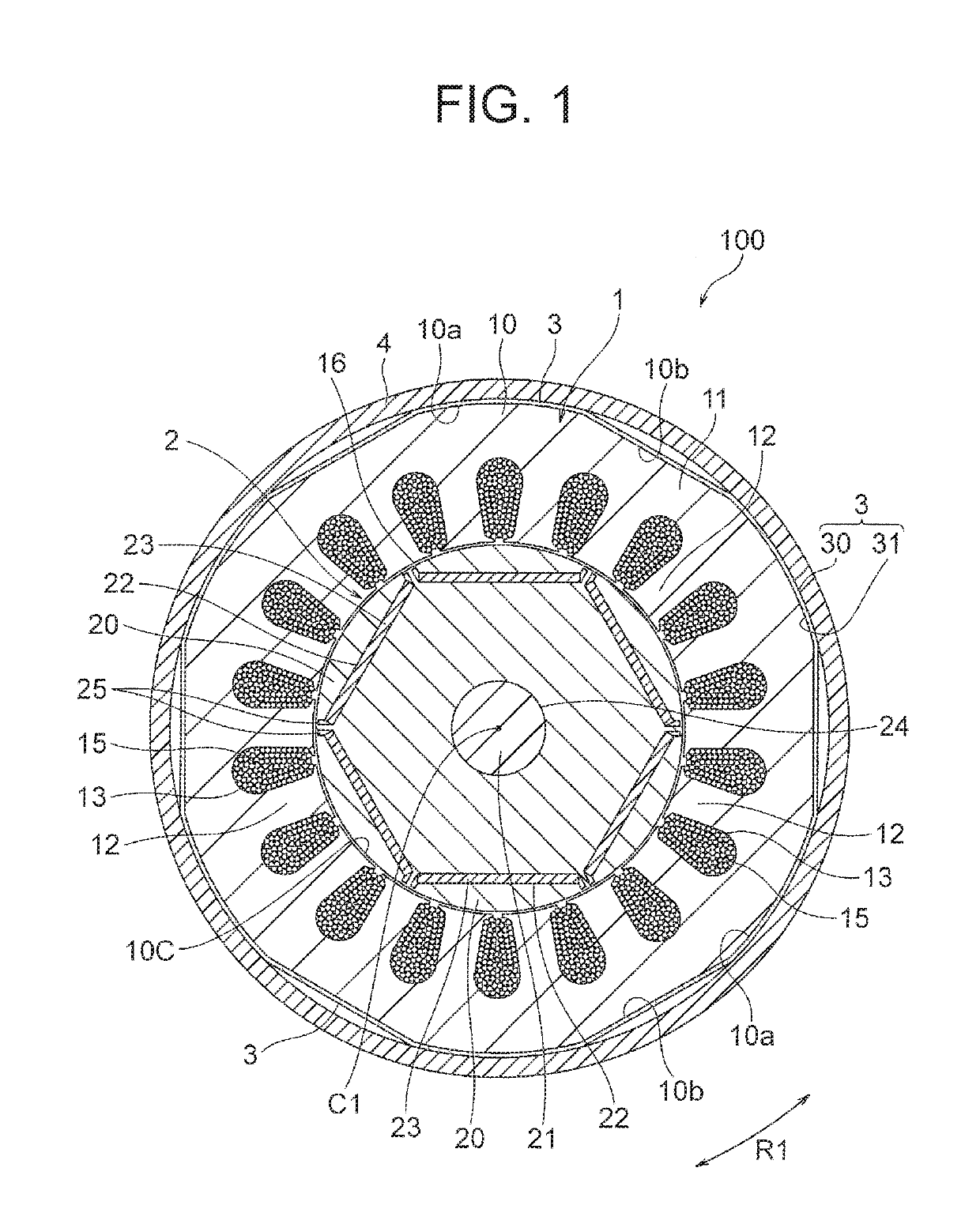 Motor, compressor, refrigerating and air conditioning apparatus, and method for manufacturing motor