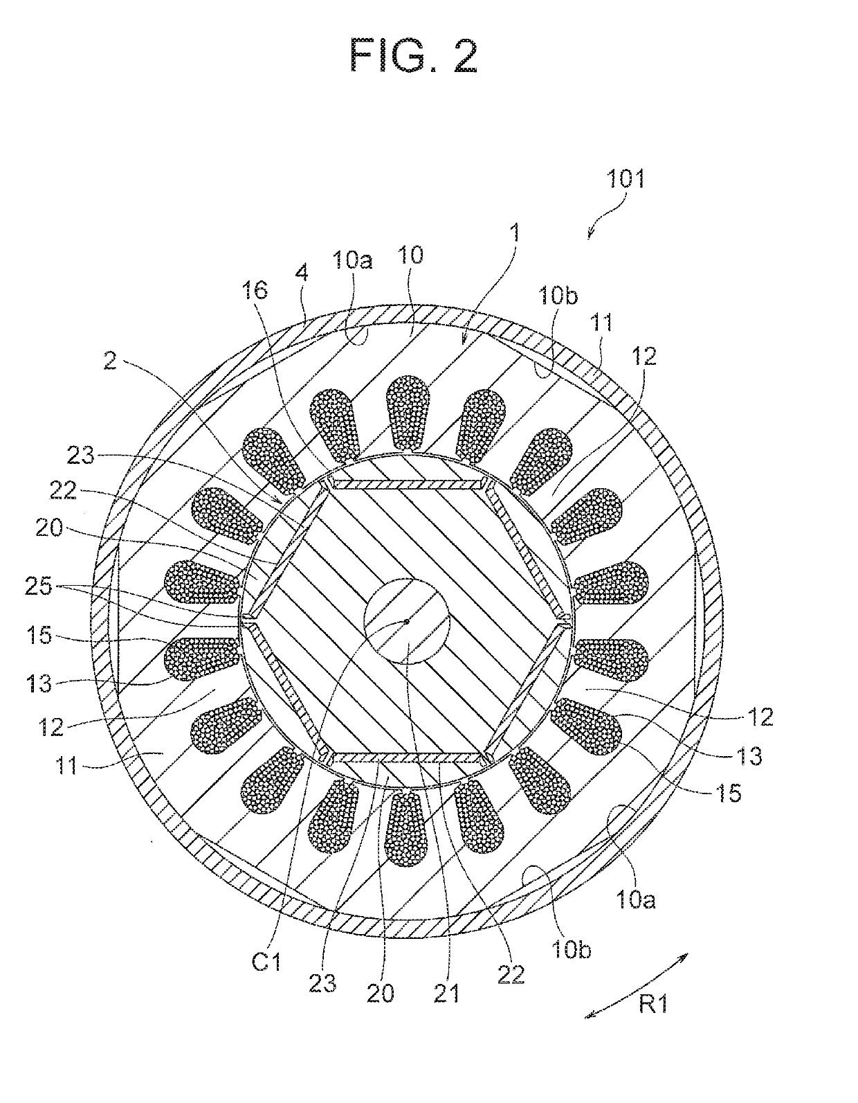 Motor, compressor, refrigerating and air conditioning apparatus, and method for manufacturing motor