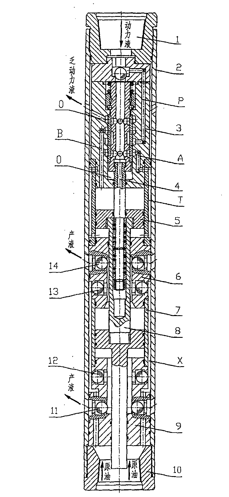 Hydraulic oil pump