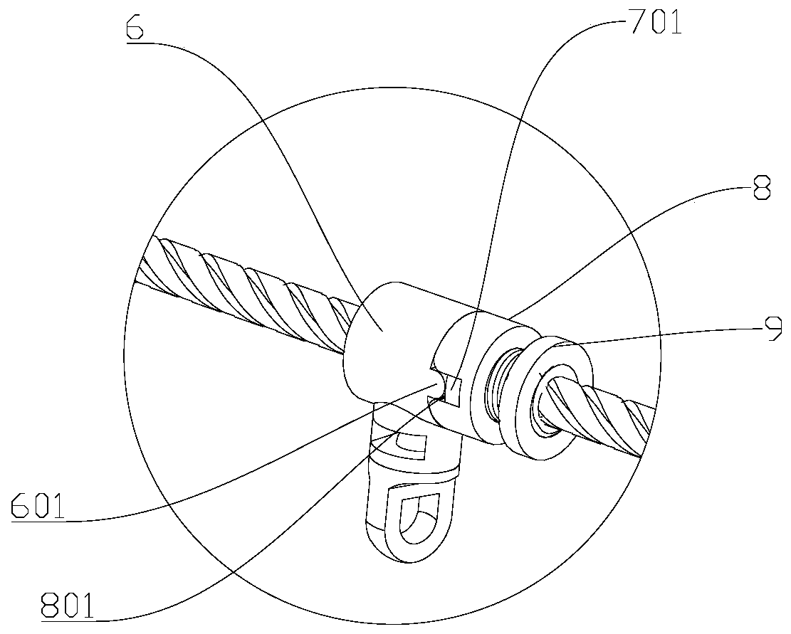 Single open telescopic electric curtain track