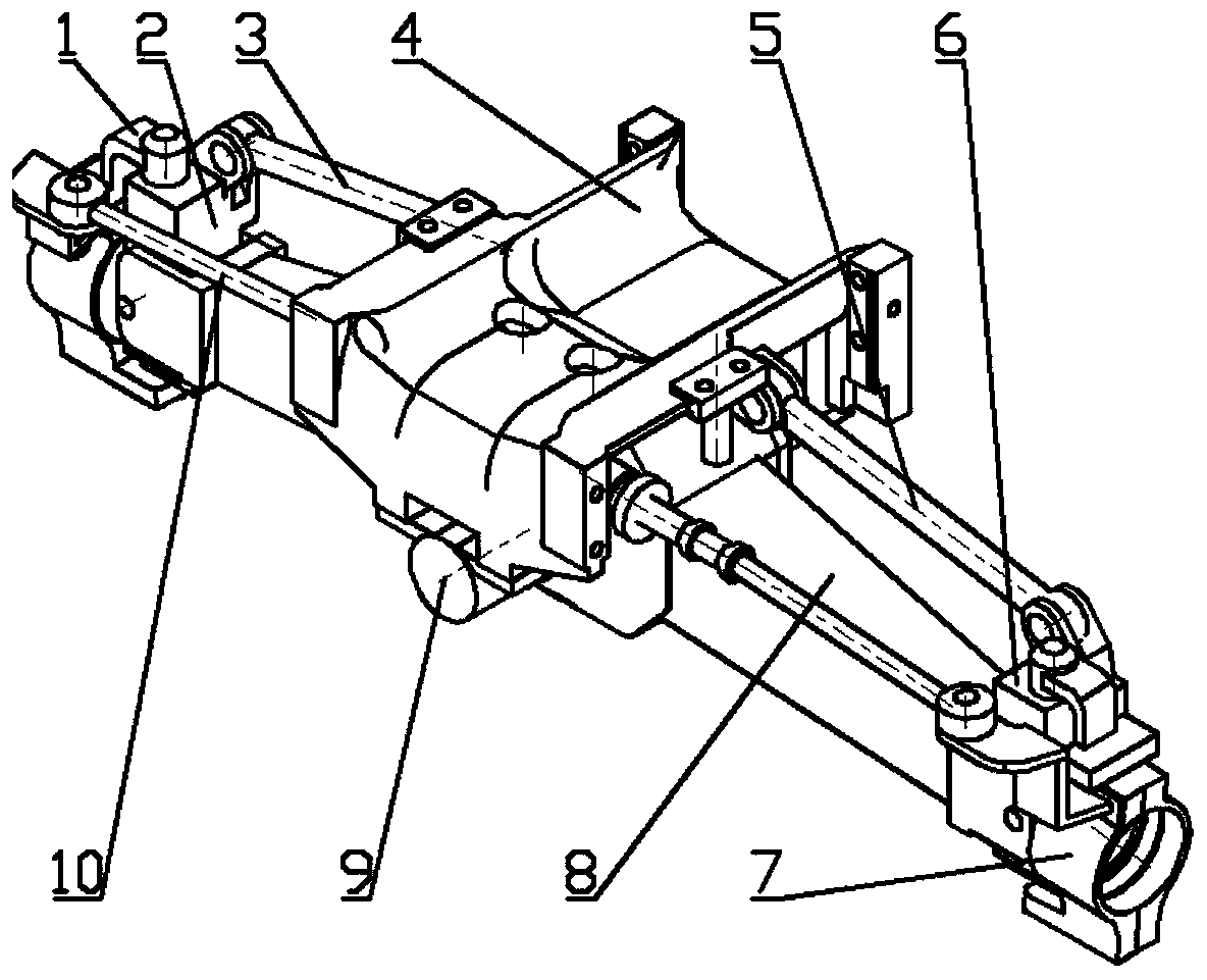 A Steering Drive Axle with High Ground Clearance