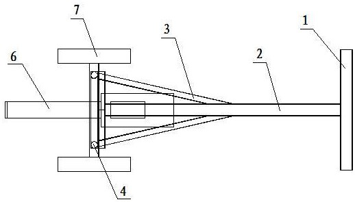 Manufacturing and operating method of automatic loading, unloading, moving and transporting labor-saving trolley