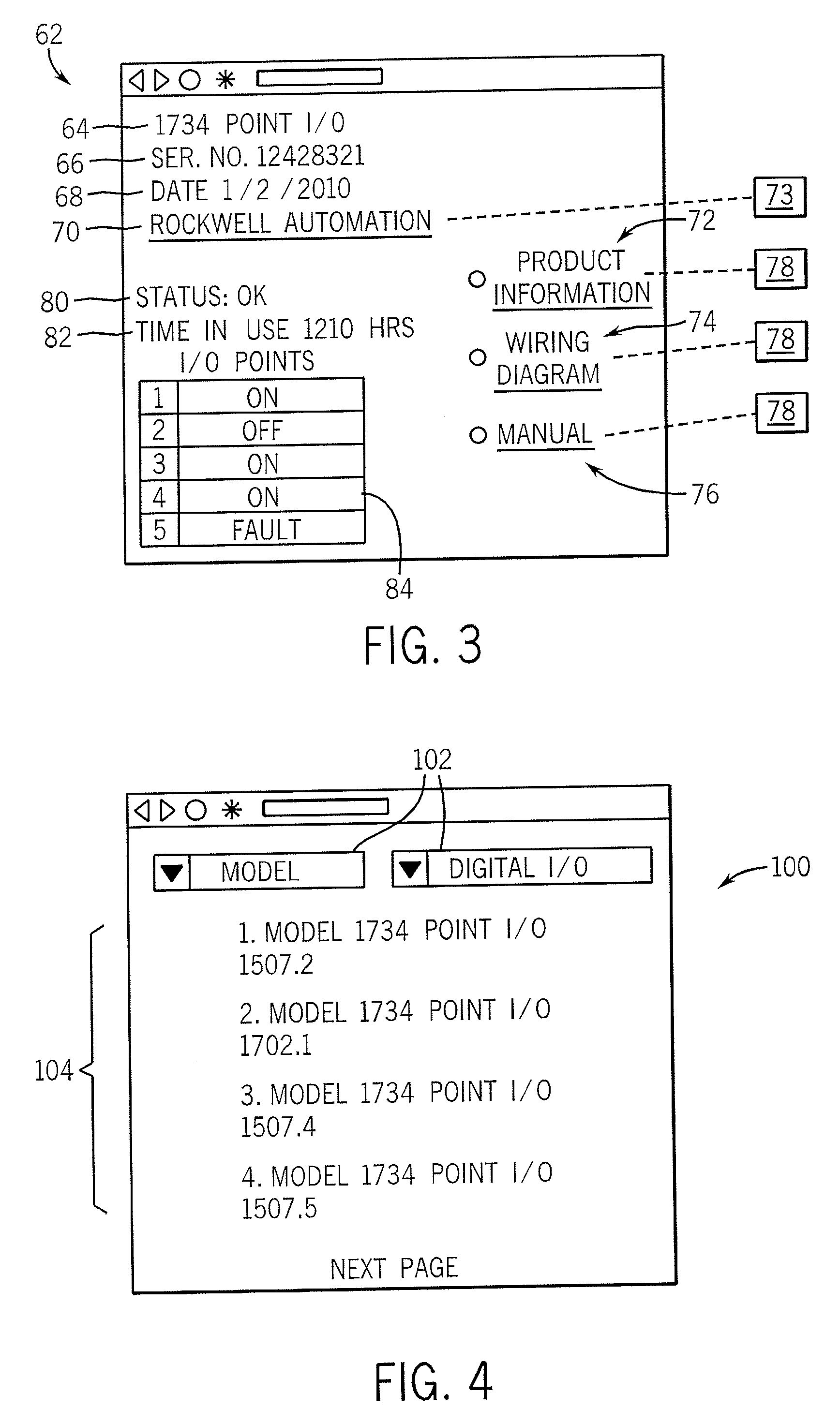 I/O Module with Web Accessible Product Data