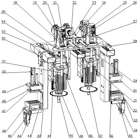 Milling machine head for machining heat-insulation bridge-cutoff aluminum doors and windows