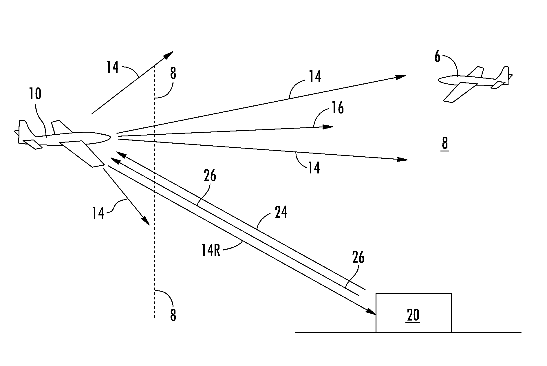 Method and system for preventing anti-aircraft warfare engagement with neutral aircraft