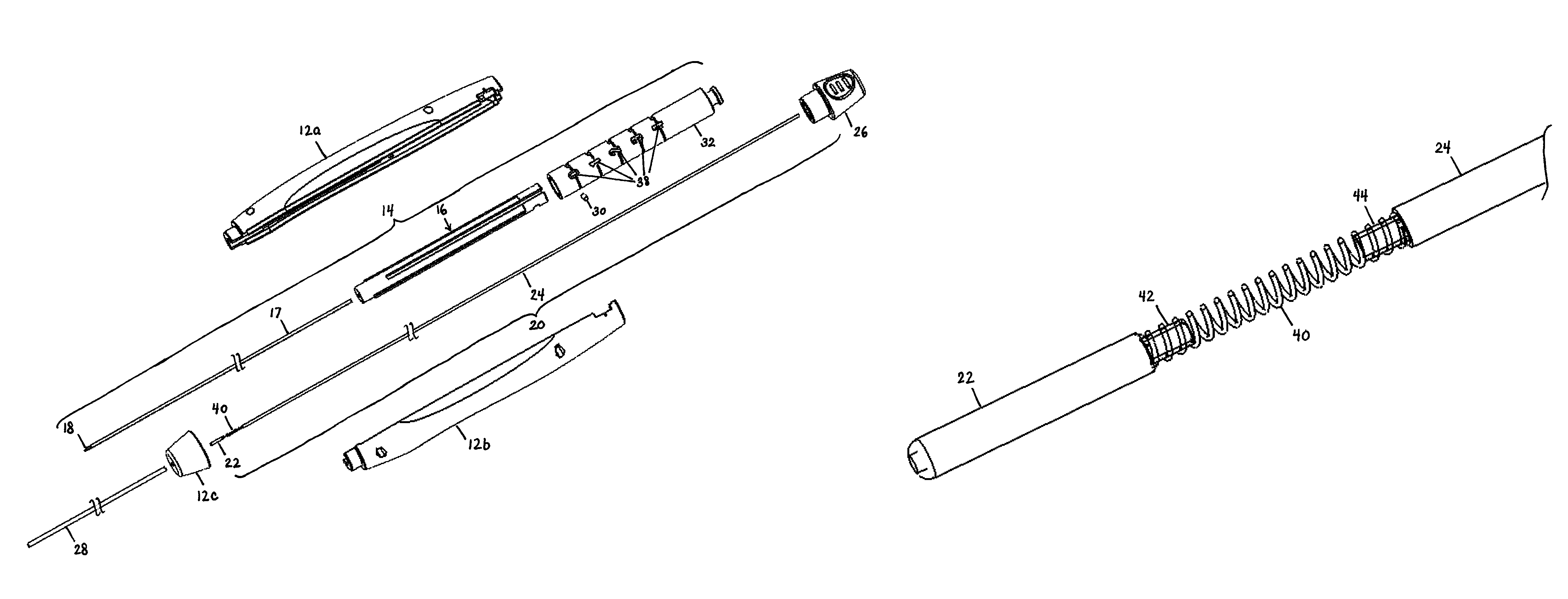 Flexible endoscopic safety needle