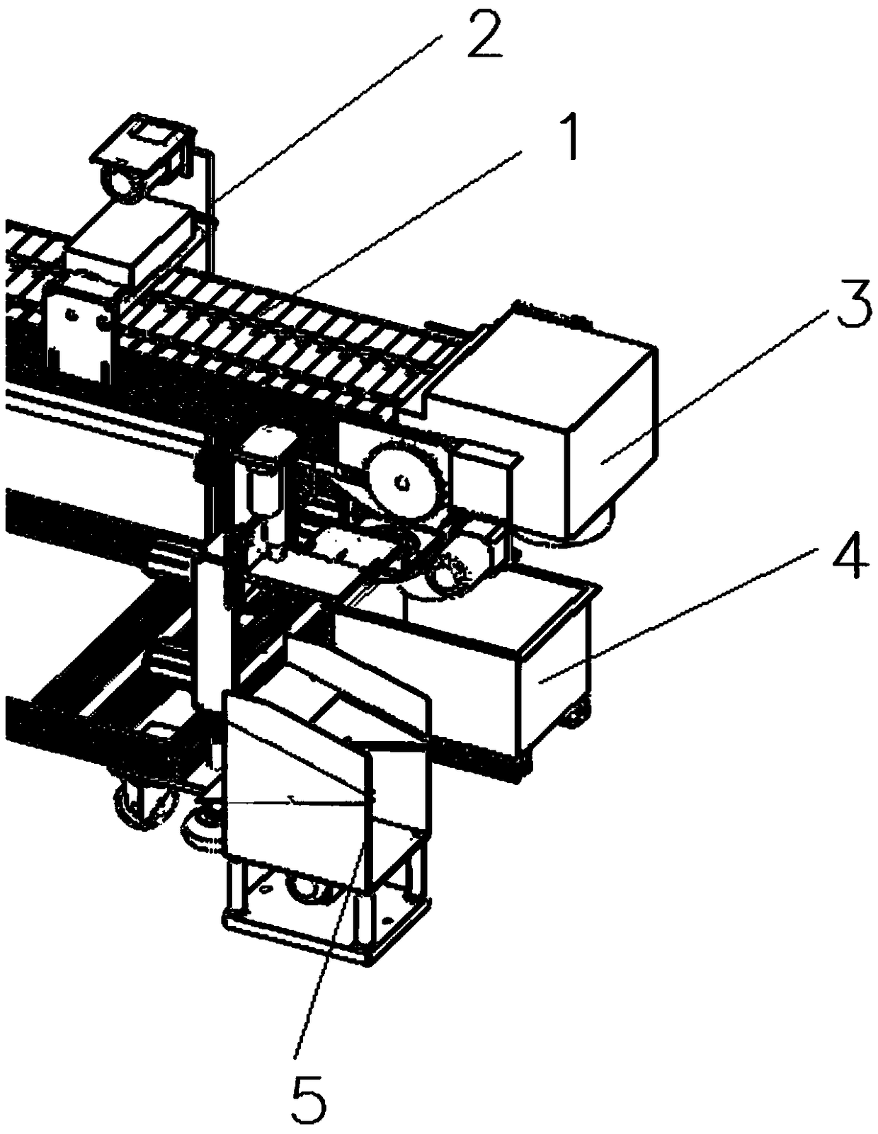 Automatic production device for aphidiidae products