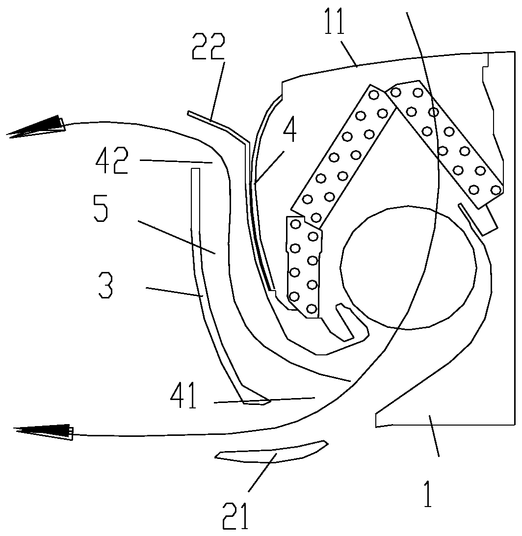 Air-conditioning indoor unit capable of discharging air up and down, control method thereof and air conditioner